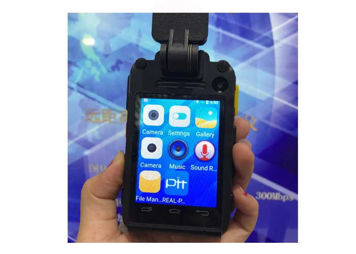 WiFi 4G Bluetooth Police Body Worn Camera 3G GPS GPRS 1080P Android Body Worn Camera
