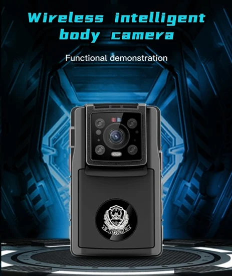 Hot Selling 4G 4K HD Infrared IP68 Police Body Camera with Laser Night Vision GPS WiFi